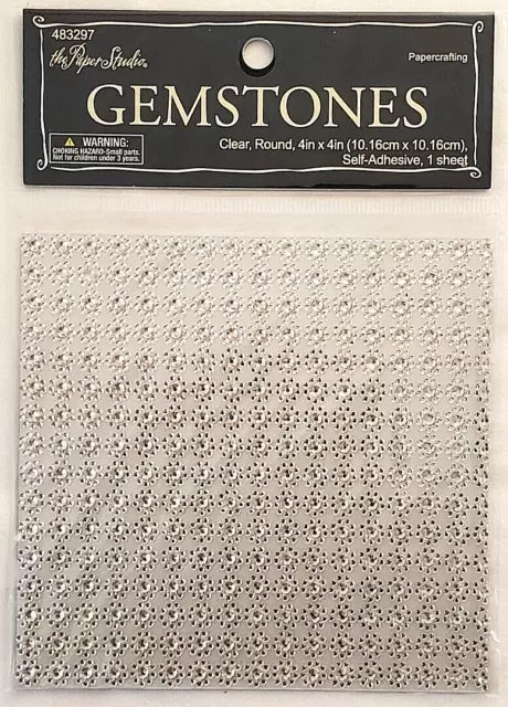 BUNDLE 15 packs of Assorted gems, Paper Studio & Studio G Self-Adhesive Gems