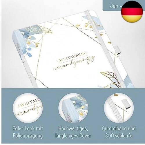 CHÄFF WOCHENNOTIZKALENDER 2024 A5 [Time to Grow] Hardcover