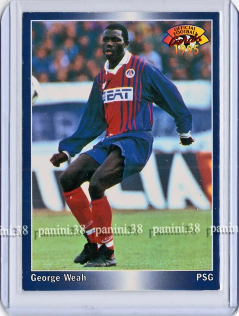 CARTE PANINI OFFICIAL FOOTBALL CARDS 94 RAI PAPIN GULLIT BAGGIO WEAH