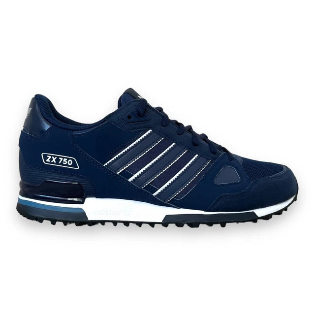 adidas originals ZX 750 blau / weiß Sneaker Sportschuhe Herren