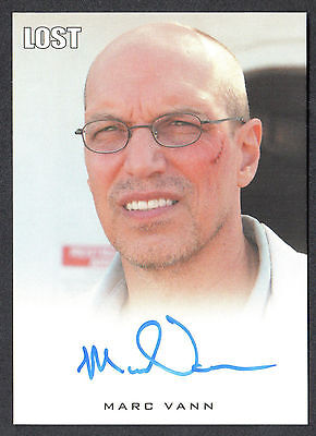 LOST ARCHIVES (Rittenhouse/2010) AUTOGRAPH CARD by MARC VANN