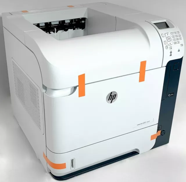 HP LaserJet Enterprise 600 M602N Monochrome Laser Printer CE991A w/ Toner!