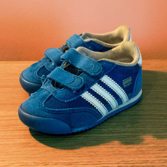 Kids adidas clearance dragon trainers