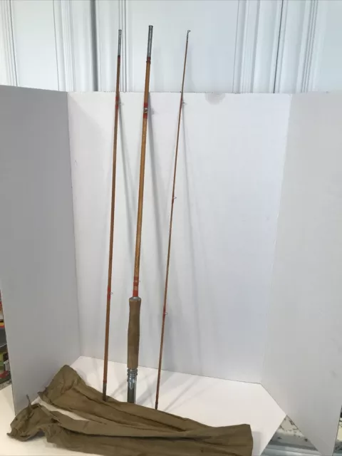 VINTAGE JAPAN - bamboo - FLY FISHING ROD - for parts or restoration - 8 ft.  $26.00 - PicClick
