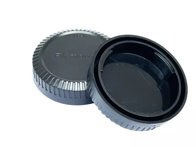 2X Fuji X Rear Lens Cap  Fits all Fujifilm X Mount Camera Lenses Back Cap