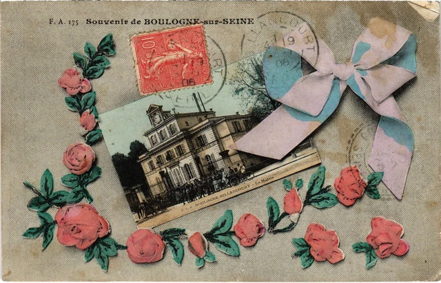 CPA Souvenir de Boulogne sur Seine FRANCE (1306835)