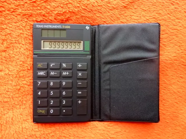 TEXAS INSTRUMENTS Taschenrechner VINTAGE  wie NEU