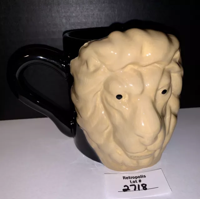 MGM Grand Hotel Las Vegas Souvenir Coffee Mug Figural 3D Lion Head