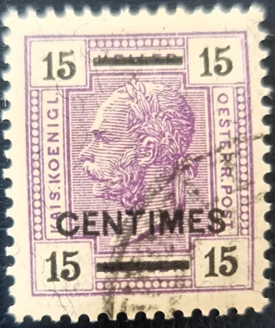 Österreich POST auf KRETA 1907 / 16