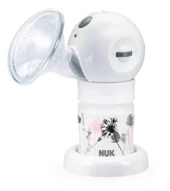 Nuk 10252096 Luna, Tiralatte Automatico Compatto con Morbido Cuscinetto Stimolan