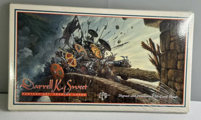 Darrell K. Sweet Fantasy Art Trading Cards *Sealed* 10 Uncut Cards FPG 1994