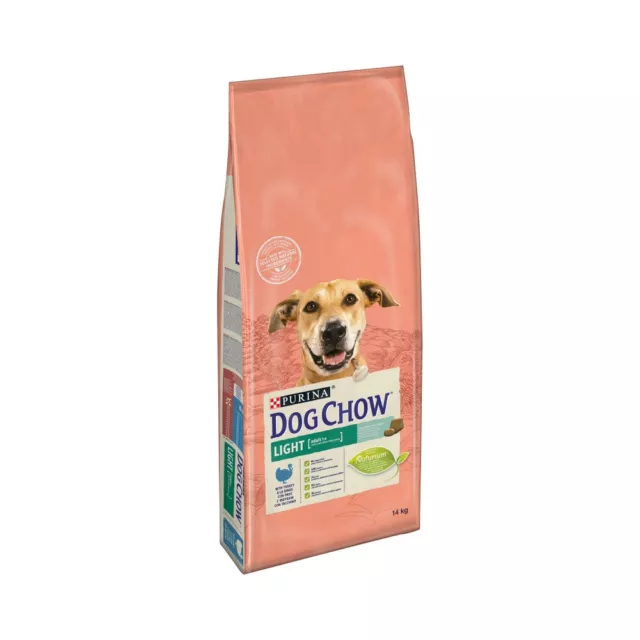 Croquettes pour chien Light avec de la dinde 14Kg Dog CHOW