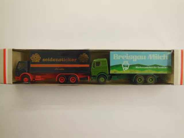 Albedo 2 MB LKWs Seidensticker/Breisgau Milch 1:87 in OVP