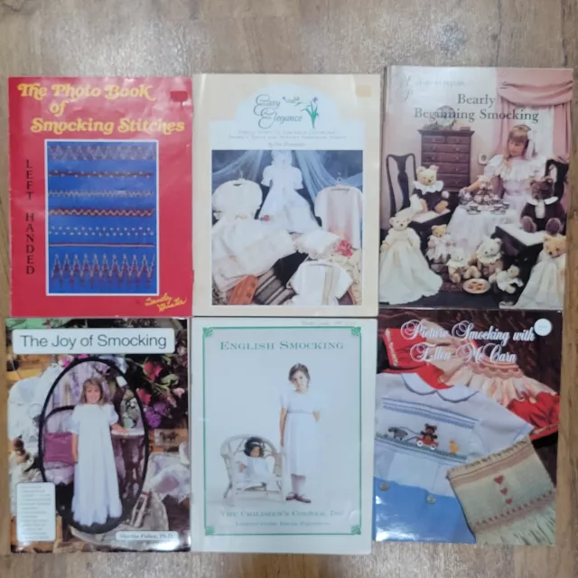 Lote de 6 libros para fumar, alegría de fumar, fumar inglés, patrones etc.