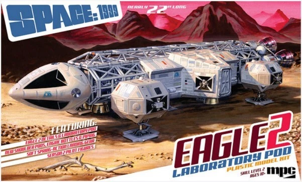 MPC 923 1:48 Space 1999 Eagle II with Laboratory Pod Plastic Model Kit