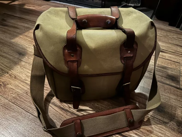 Rare Billingham Attorney canvas/leather camera bag.