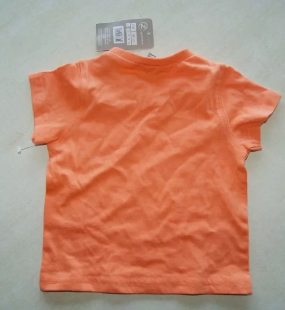 Tee-shirt orange neuf taille 6 mois marque Grain de Blé 2
