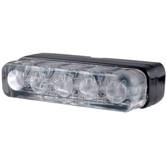 Plaque Immatriculation LED Moto Noir - Éclairage Arrière Universel 12V | Camamoto - Scooter, ATV, Café Racer