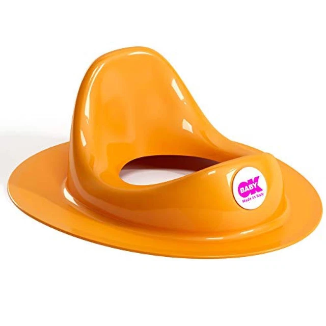 Ok Baby - Ergo - il Riduttore Tutt'uno con il WC Arancione - 38214530 - NUOVO