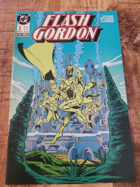 Flash Gordon Comic 3 Copper Age First Print 1988 Jurgens Patterson Workman DC