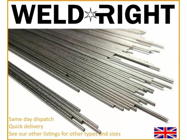 Weld Right® Stainless Steel ER308L SS Tig Filler Welding Rod - 1.0 - 3.2mm - ...