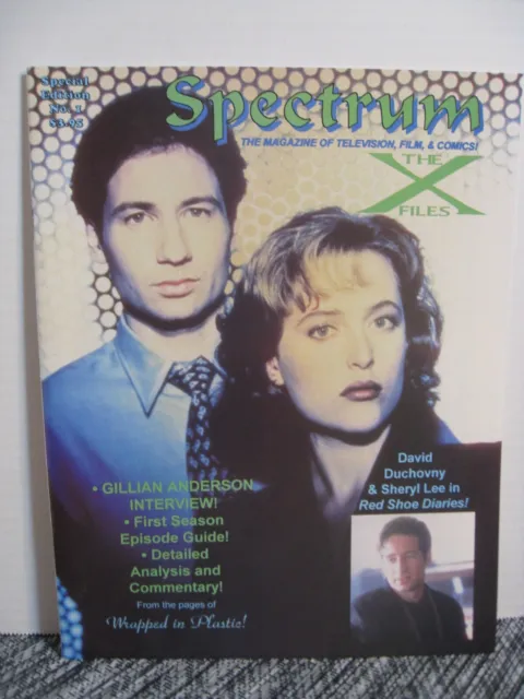 Spectrum Magazine - The X-Files - Volume 1 #1 - June 1995 - David Duchovny