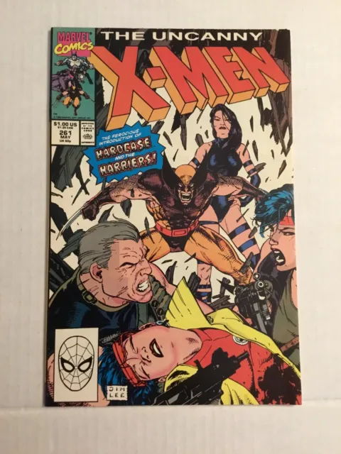 Uncanny X-Men #261 May 1990 Marvel Comics Jim Lee A9