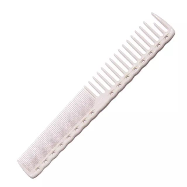Y.S. Park 332 Round Tooth Cutting Comb White 185mm
