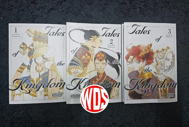 Tales of the Kingdom Manga By Asumiko Nakamura vol 1-3 English Version Comic