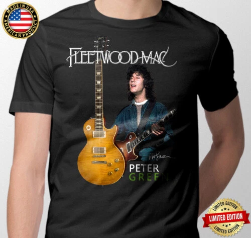 Fleetwood Mac Founder Peter Green shirt Buckingham Stevie Nicks Mick Fleetwood