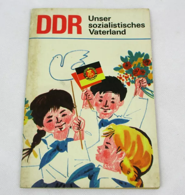 DDR Broschüre "Unser sozialistisches Vaterland" Leseheft 20. Jahrestag der DDR