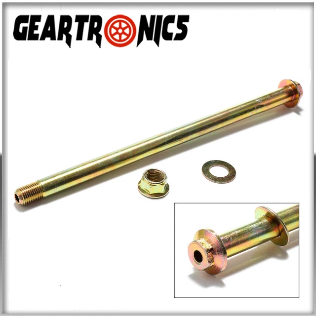 New Rear Swing Arm Pivot Bolt Shaft w/ nut For Honda1999-2004 400EX TRX450R