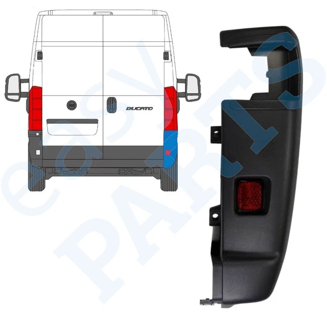 Housse De Siège Passager Droit Pour Fiat Ducato Boxer Relay (2006+) – Noir ABS, Référence 60911372 889844
