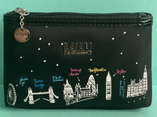 Lulu Guinness London Landmarks Make Up Bag/Pouch BNWOT