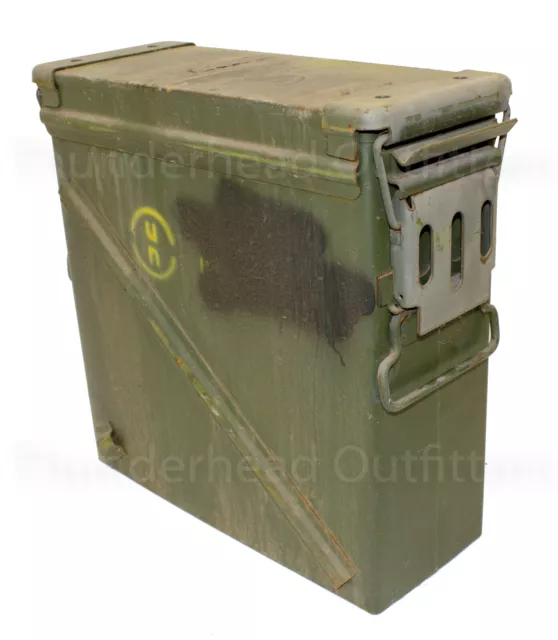 PA-125 25mm AMMO CAN U.S. Military Surplus Army Issue Storage Steel USGI