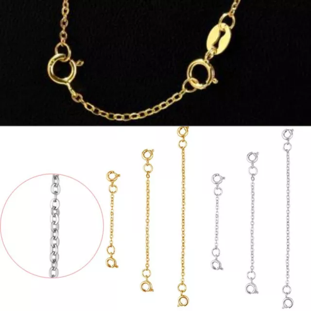 for Bracelet Necklace Extender Safety Chain Extender Jewelry Accessories DIY