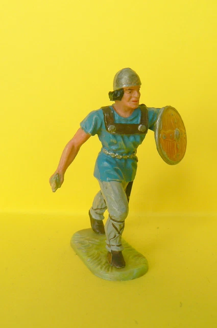 SOLDAT CHEVALIER MOYEN AGE JIM STARLUX PLASTIQUE Ht 6cm