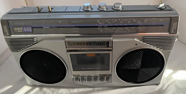 Aiwa CSD-XR66Z Ghettoblaster Vintage 1987 - Radio/Cassette OK, CD HS