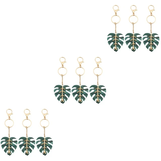 9 Pcs Bag Hanging Pendants Keychain hanging pendant Sac Porte-clés Décoration Su