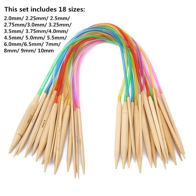 Lot De 12 Arrêts De Mailles à Tricoter En Aluminium - 6 Tailles (2 Pièces Chaque) - Pour Tricot, Crochet, Couture