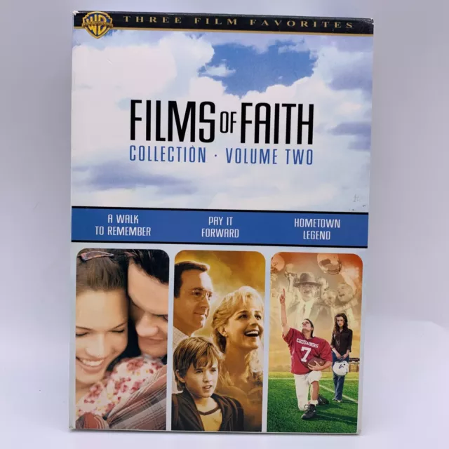 Films of Faith Collection, Vol. 2 (DVD, 2007, 3-Disc Set) Pay It Forward + 2