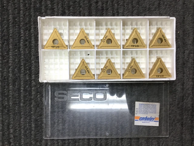 SECO Carbide Insert, TNMG270612-M5, TNMG 543-M5, EDP 78271, Grade TP10, 9PCS