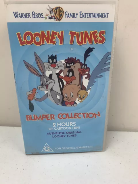 Looney Tunes Bumper Collection Volume 8 Double VHS  Bugs Bunny Daffy Duck Tweety