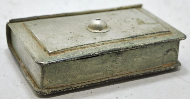 Antique Brass Betel Nuts Supari Box Original Old Hand Crafted Engraved