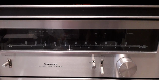 Tuner Hi-Fi Vintage Pioneer TX-3000 - FM/AM - Révisé Et Garanti 1 An - Très Bon État