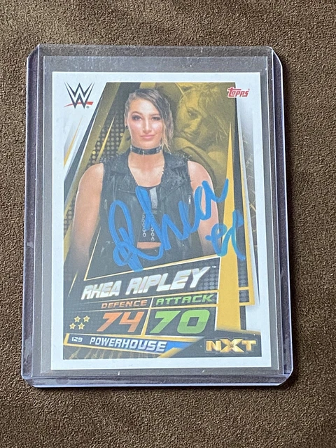 WWE SLAM ATTAX Universe Card - Rhea Ripley Rookie Card # 129 £64.99 ...