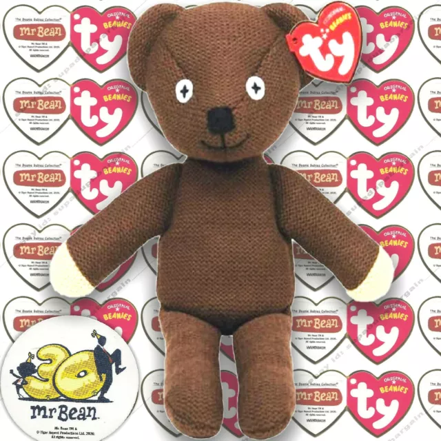 Official *Mr Bean Teddy Bear* - Licensed product by TY UK Ltd.