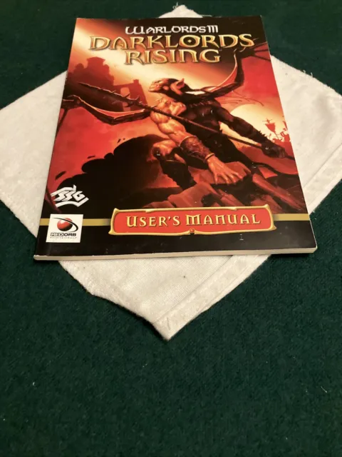 Warlords III Darklords Rising manuale utente