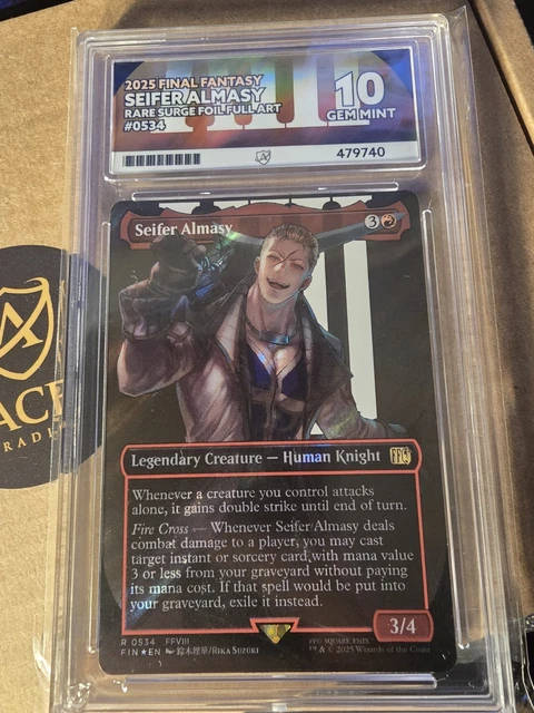 SEIFER ALMASY BORDERLESS Surge FOIL NM/M FINAL FANTASY Magic