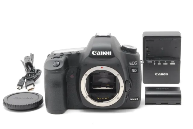 S/C 5284 [NEAR MINT] Canon EOS 5D Mark II 21.1 MP Digital SLR Camera From JAPAN